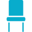 Icono de una Silla Azul